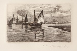 Boote in der Lagune