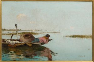 Ruhe, Venezianische Lagune von Giuseppe Miti Zanetti