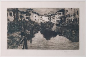 Der Fischmarktkanal in Chioggia