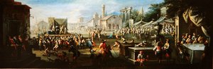 Ein Dorffest von Giuseppe Moriani