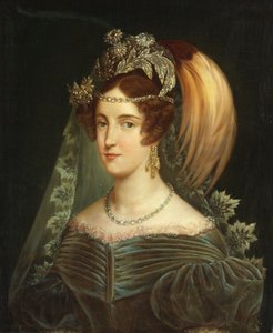 Porträt von Maria Cristina von Savoyen, Königin der beiden Sizilien, 1830 von Giuseppe Navarra