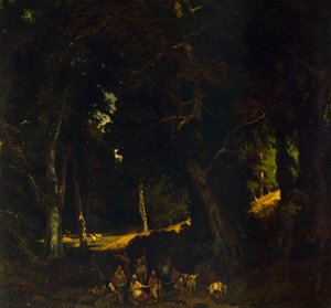 Zigeunerlager von Giuseppe Palizzi