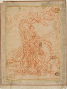 Abrahams Opfer (recto und verso)