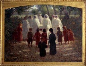 Gebrochene Blume von Giuseppe Pellizza da Volpedo