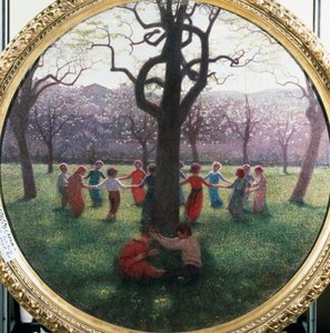 Frühlingsidylle von Giuseppe Pellizza da Volpedo