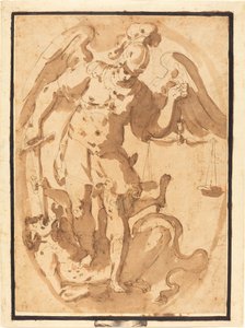 Sankt Michael mit Luzifer