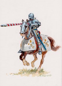 Ein Ritter der Vatikanischen Armee von Giuseppe Rava