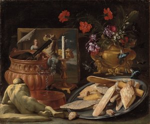 Allegorie der fünf Sinne von Giuseppe Recco