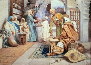 Ein arabisches Café
