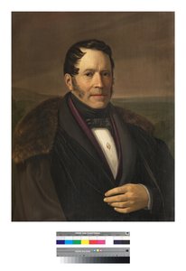 Porträt von Giorgio Guglielmo Sartorio von Giuseppe Tominz
