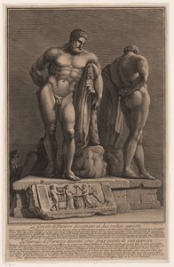 Herkules Farnese von Giuseppe Vasi