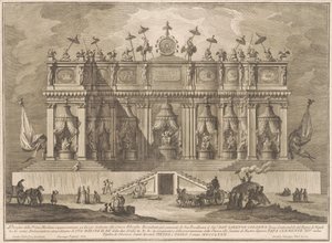 Die Prima Macchina für die Chinea von 1772: Ein Gebäude, das der chinesischen Philosophie gewidmet ist
