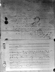 Korrespondenz geschrieben von Giuseppe Verdi von Giuseppe Verdi