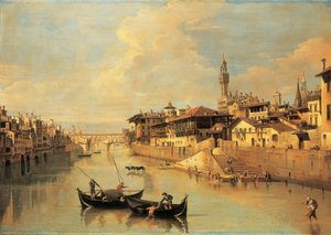 Die Ponte Vecchio, Florenz