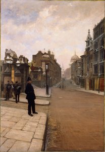 Ein Sonntag in London von Giuseppe or Joseph de Nittis