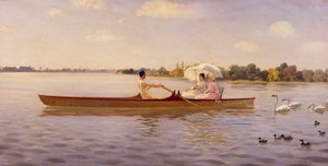 Am Thames von Giuseppe de Nittis