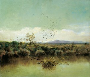 Am Ufer des Ofanto von Giuseppe or Joseph de Nittis