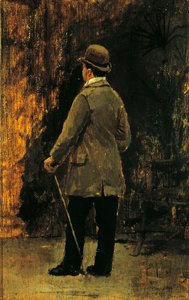 Porträt des Malers Edoardo Dalbono von Giuseppe or Joseph de Nittis