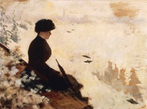 Schneeeffekt von Giuseppe or Joseph de Nittis