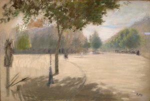 Sonniger Platz von Giuseppe or Joseph de Nittis