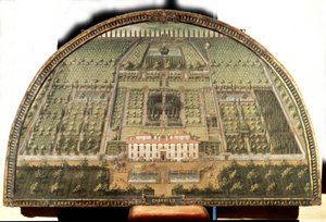 Villa de Castello von Giusto Utens (16. Jahrhundert) von Giusto Utens