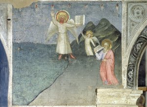Der Heilige Johannes isst das Buch, 1360-70