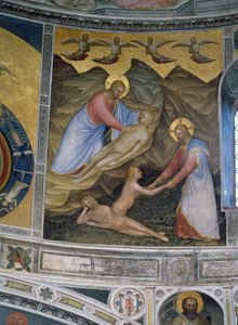 Die Erschaffung von Adam und Eva, 1360-70 von Giusto di Giovanni de Menabuoi