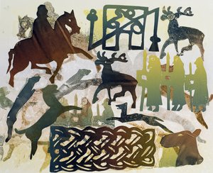 Alte Reisende, 1995 von Gloria Wallington