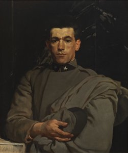 Italienischer Soldat Nr. 2, ca. 1918 von Glyn Warren Philpot