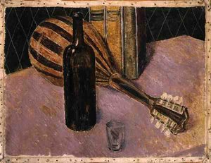 Stillleben mit Mandoline von Glyn Warren Philpot