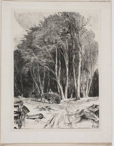 Holzfällerei von Godfred Christensen