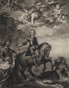 John Churchill, Herzog von Marlborough von Godfrey (after) Kneller