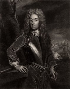 Porträt von George Byng von Godfrey (after) Kneller