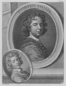 Sir Godfrey Kneller und John Zacharias Kneller, deutsche Künstler in England