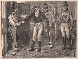 Verhaftung von Sir Francis Burdett, 1810