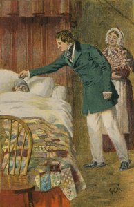 David Copperfield besucht Peggotty von Godfrey C. Hindley