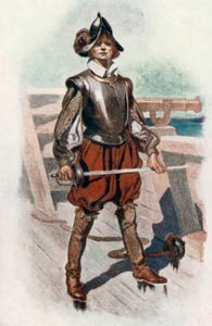 Illustration für Westwood Ho! von Charles Kingsley von Godfrey C. Hindley