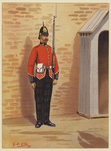 Die 25., Kings Own Scottish Borderers von Godfrey Douglas Giles