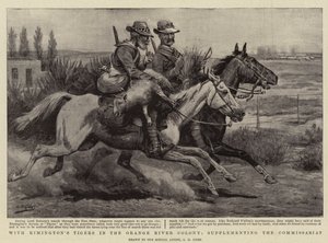 Mit Rimingtons Tigern in der Orange River Colony, Ergänzung der Verpflegung von Godfrey Douglas Giles