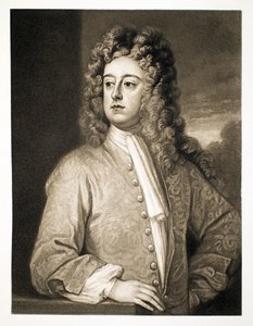 Francis Godolphin, Earl of Godolphin, veröffentlicht 1902 (Kollotypie) von Godfrey Kneller