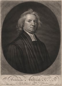Henricus Aldrich, graviert von John Smith, 1696
