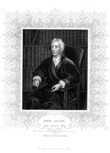 John Locke, englischer Philosoph, um 1680-1704 von Godfrey Kneller