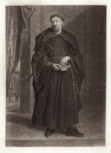 Porträt von Anthony Leigh als Vater Dominic in Der spanische Mönch von Godfrey Kneller