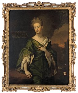 Porträt von Charlotte Clayton von Godfrey Kneller