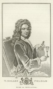 Thomas Holles Pelham, Herzog von Newcastle von Godfrey Kneller