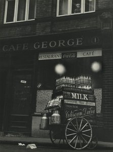 Londoner Straßenszene 1950er Jahre von Godfrey Macdominic