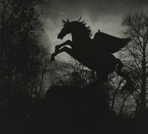 Pegasus-Statue in den Mirabellgärten