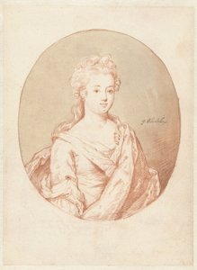 Büste einer jungen Frau von Godfried Schalcken