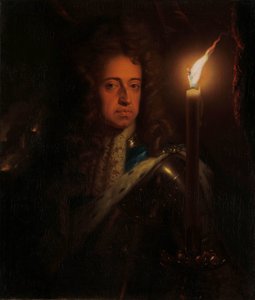 Porträt von Wilhelm III. (1650-1702), Prinz von Oranien, Statthalter und ab 1689 König von England von Godfried Schalcken
