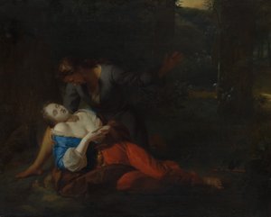 Cephalus und Procris, wahrscheinlich 1680er Jahre von Godfried Schalcken